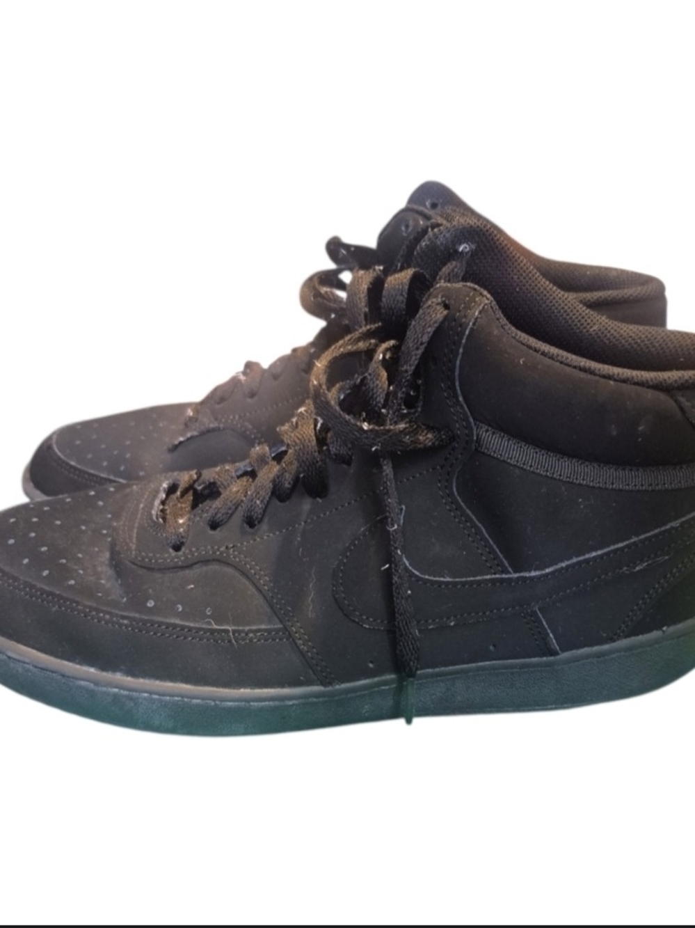 Nike Men's Black Mid-Top Sneakers